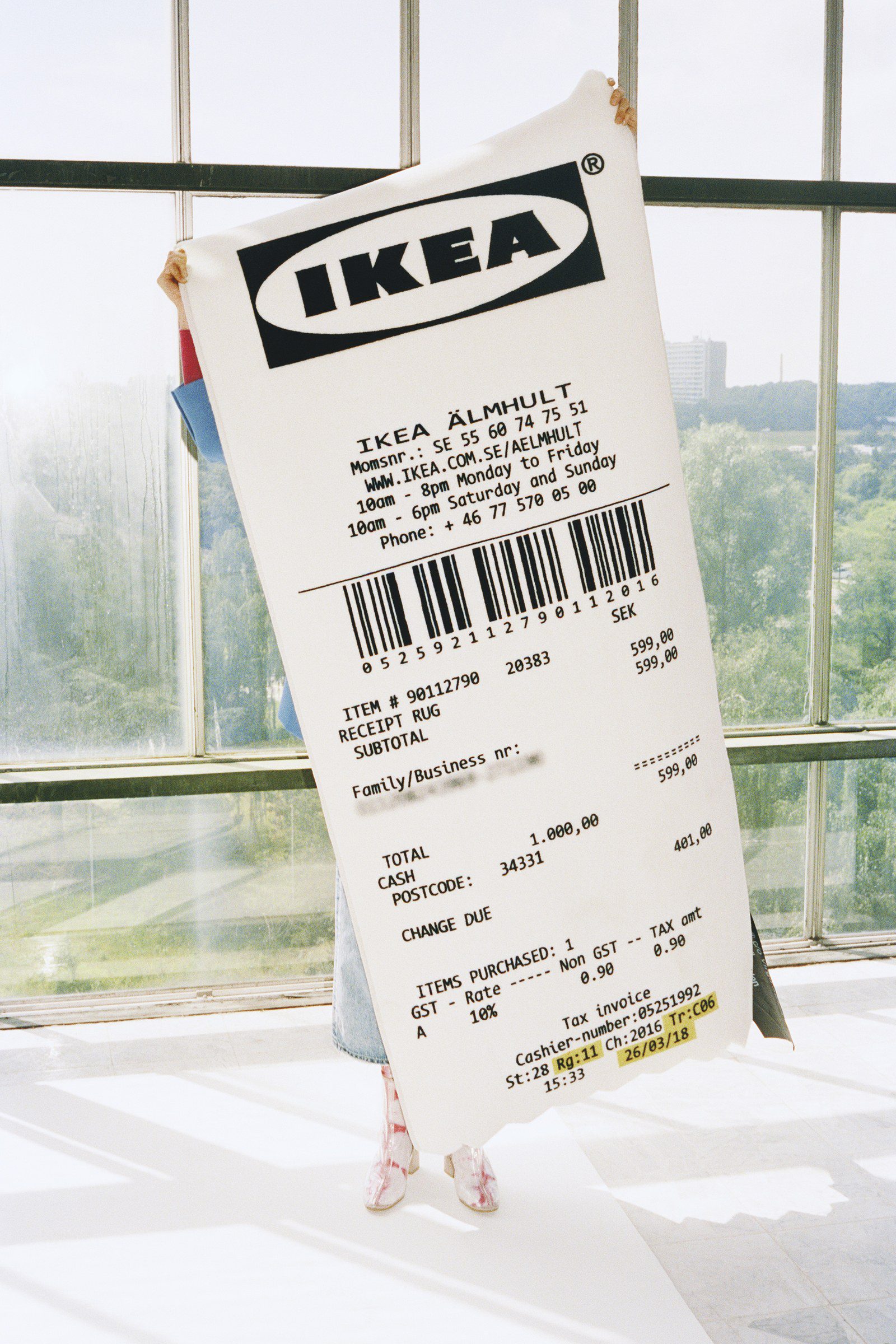 virgil abloh ikea receipt