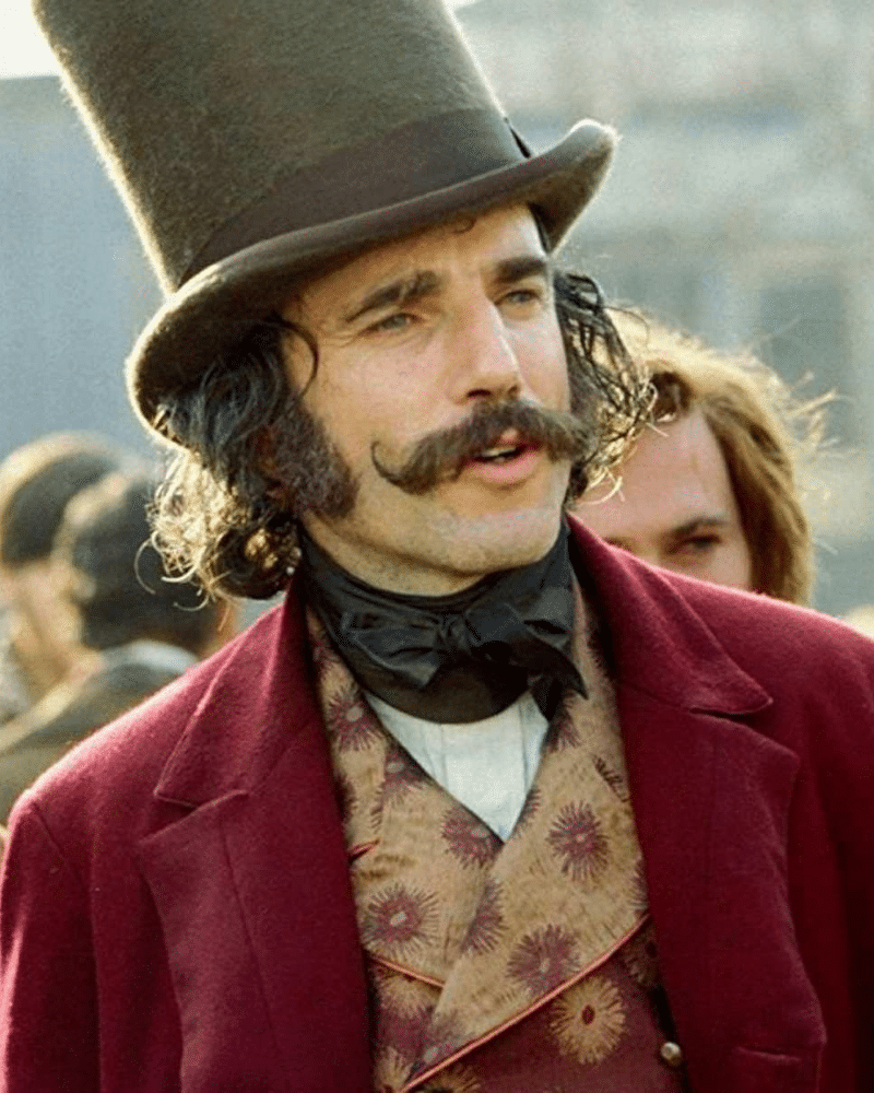 daniel day lewis handlebar moustache