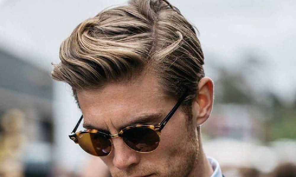 medium hair length men