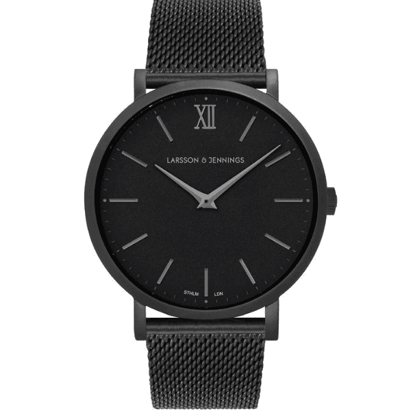 larsson and jennings lugano watch black