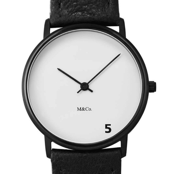 m&co 5 o clock watch