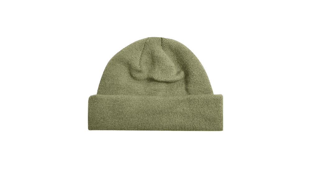 topman green beanie