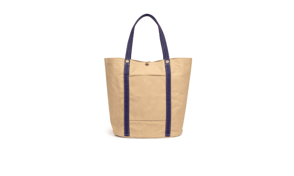 Ichizawa Hanpu Cotton Canvas Tote Bag
