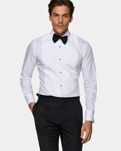 suit supply poplin tuxedo shirt