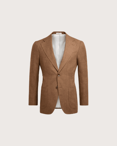 brown suit jacket mens