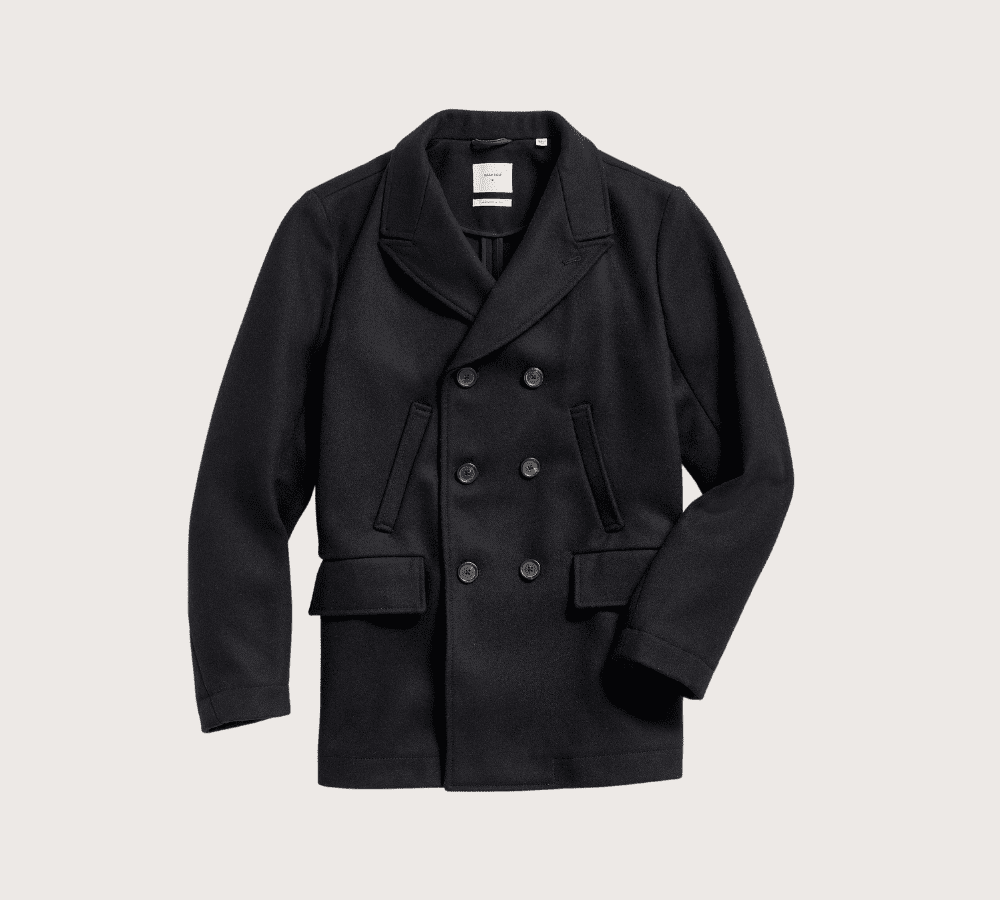 billy reid men's peacoat