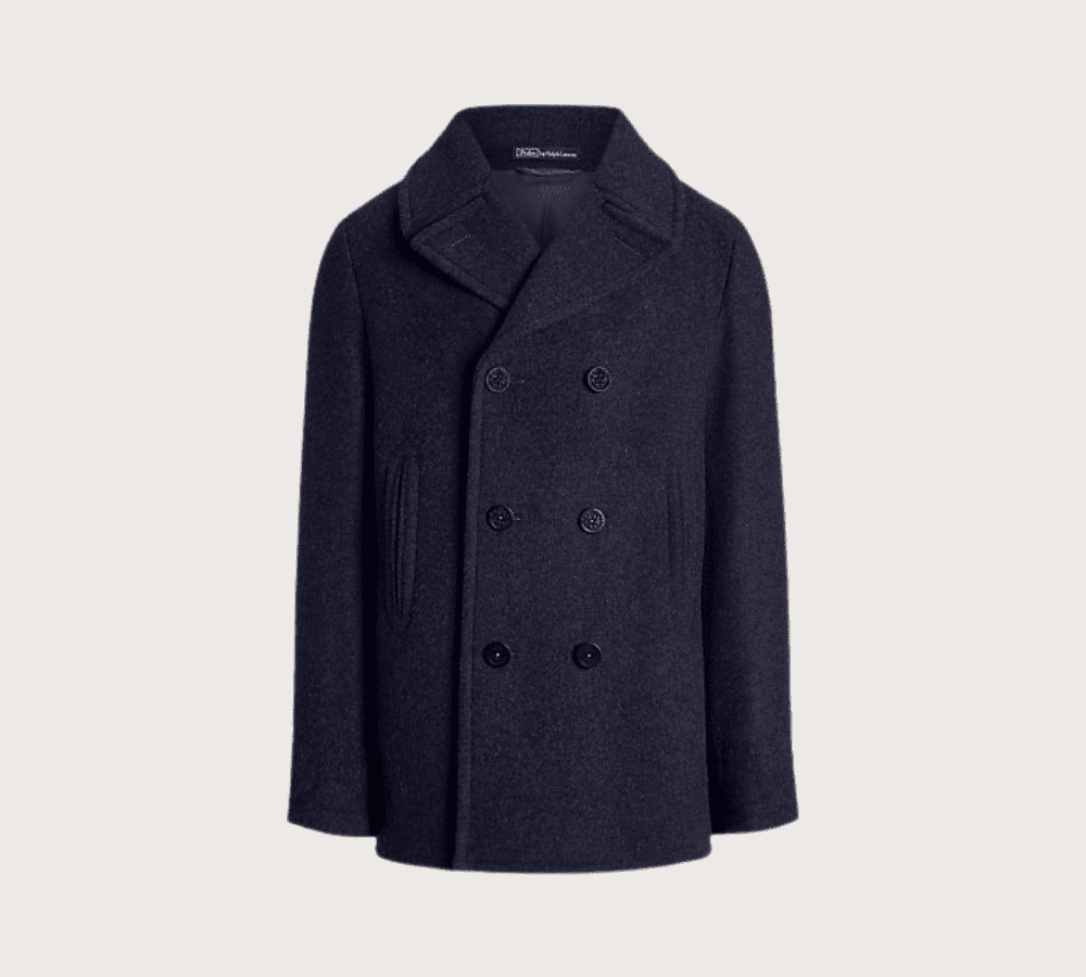 men's ralph lauren peacoat