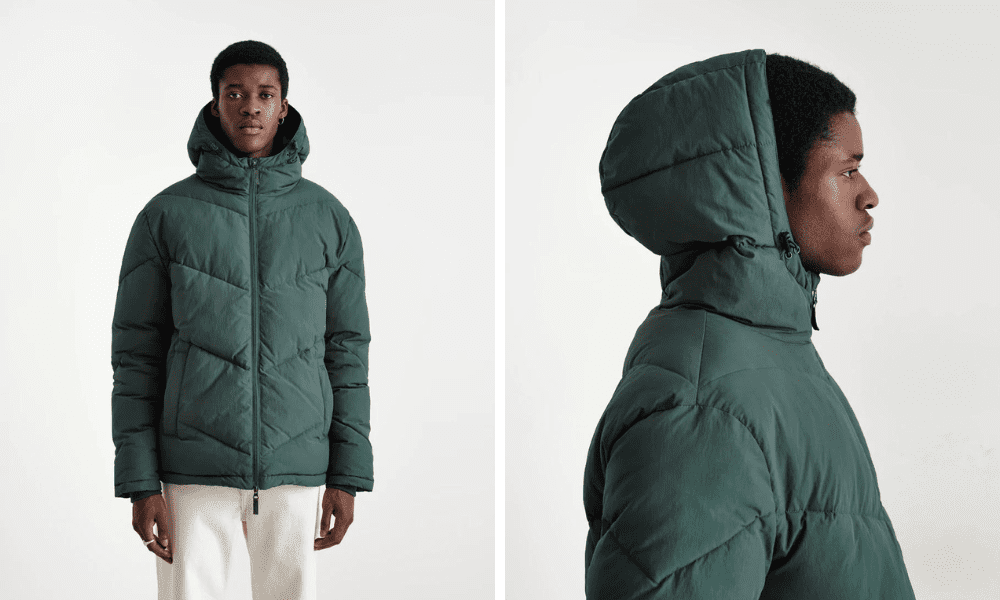 wax london malmo puffer jacket