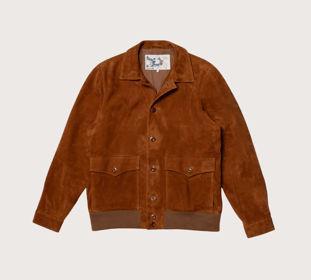 Steve Leather Jacket Cognac