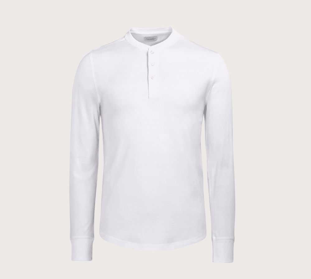 suit supply white long sleeve tee