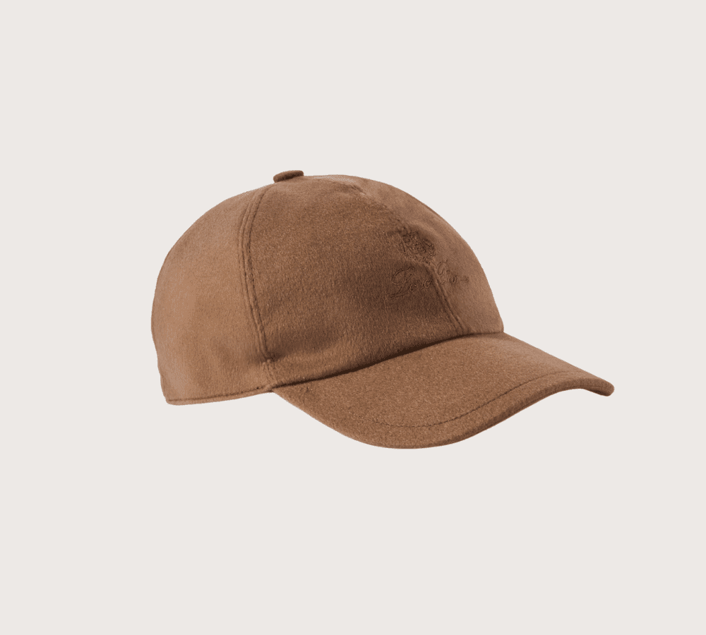 Loro Piana Cashmere Baseball Cap