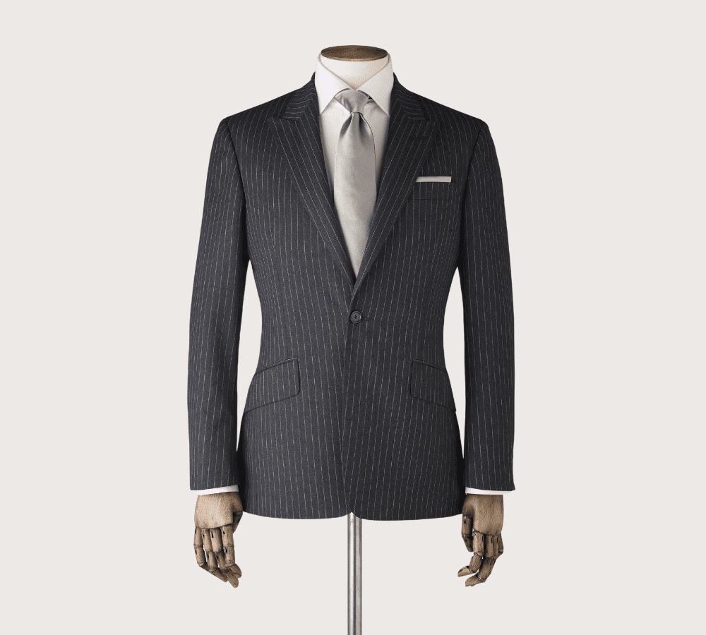 Savile Row Co Pinstripe Super 110s Wool Suit