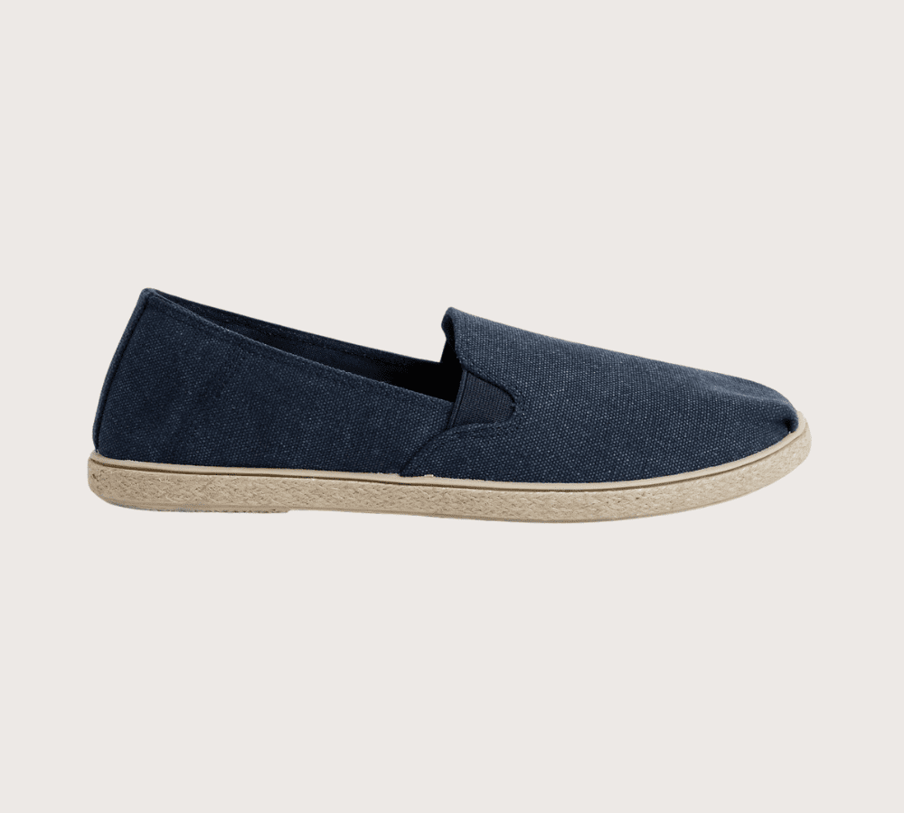 M&S Canvas Slip-On Espadrilles