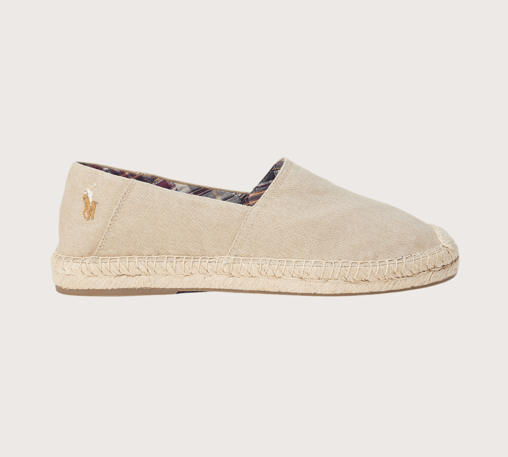 Ralph Lauren Cevio Washed Canvas Espadrille