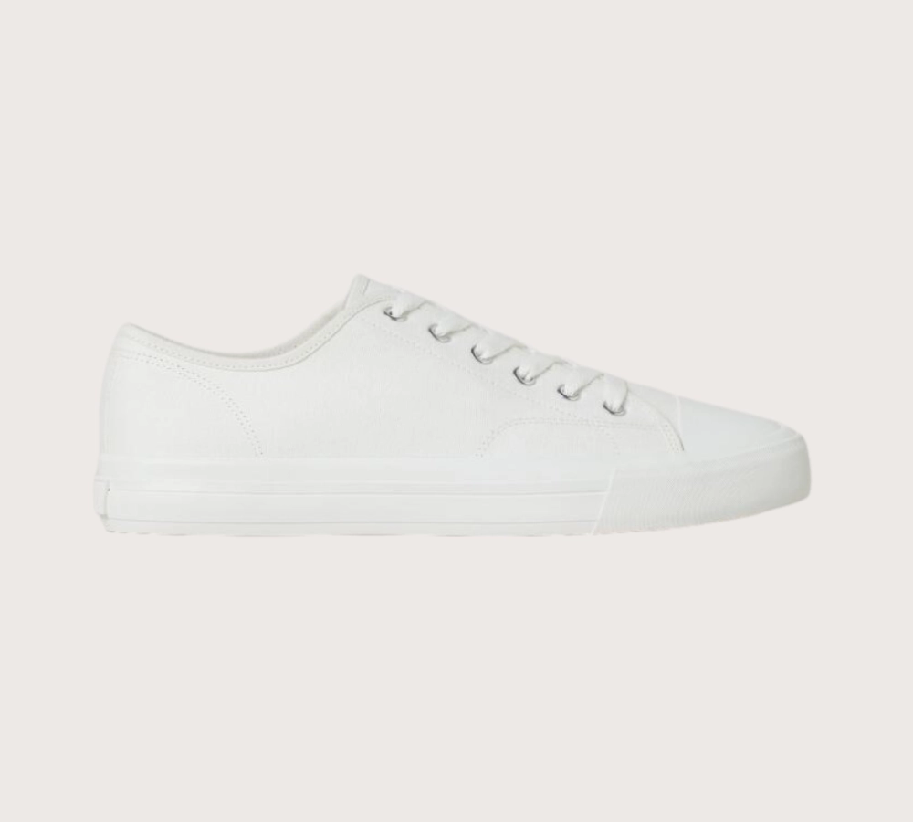 h&m canvas trainers men