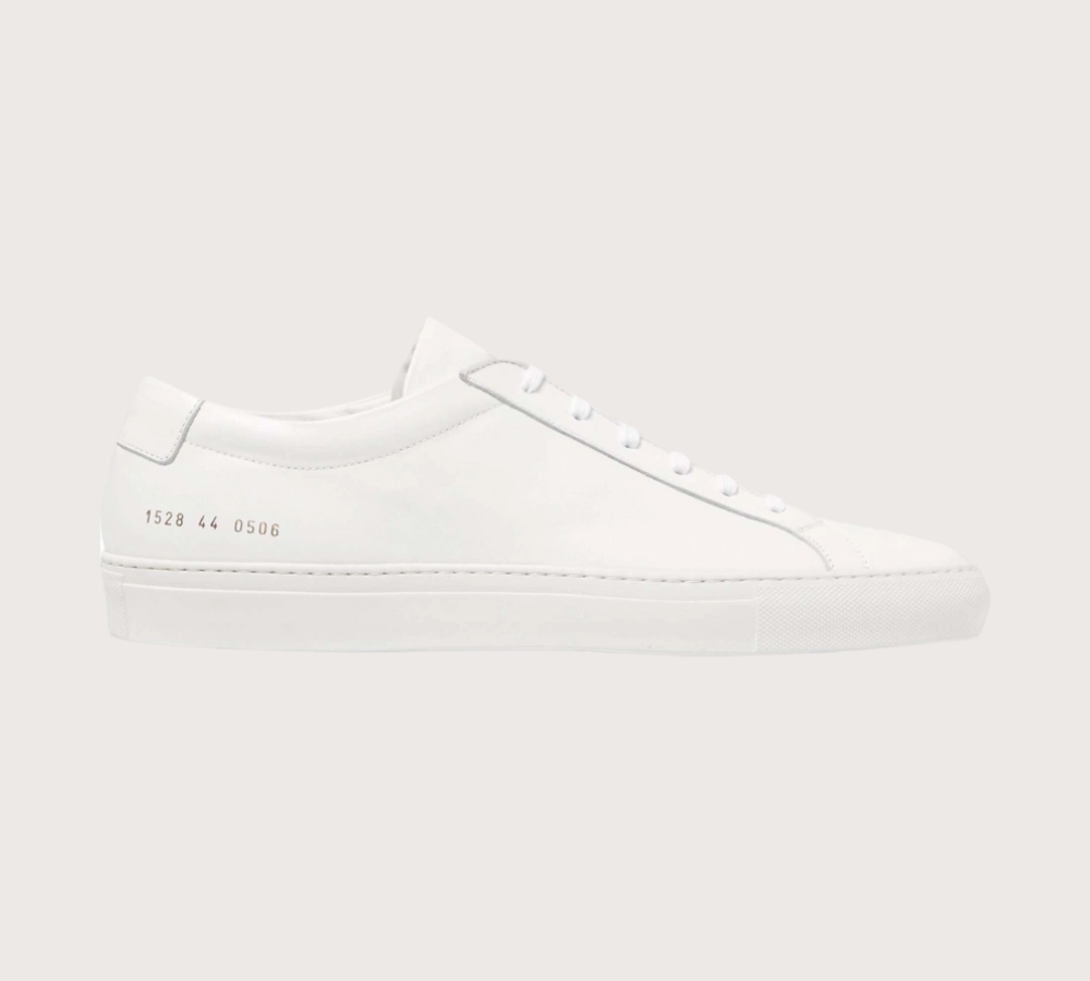 common projects white trainers