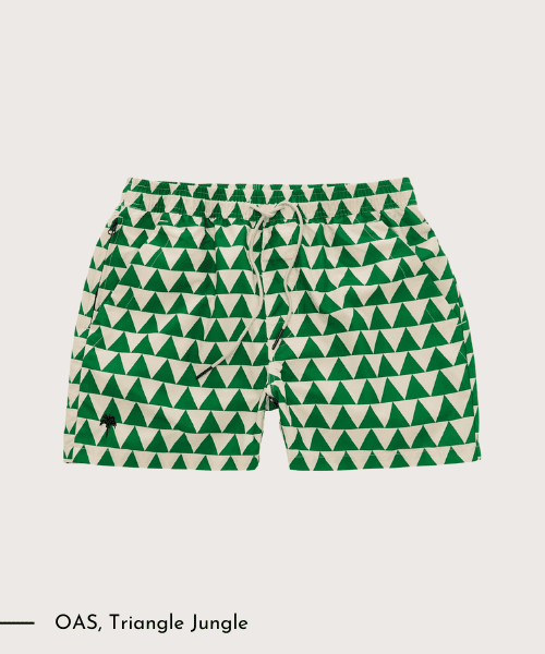 oas triangle jungle swim shorts