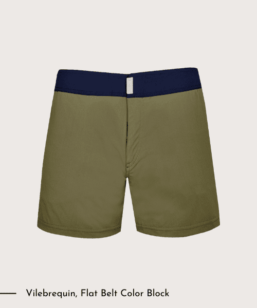 Vilebrequin colour block swim shorts