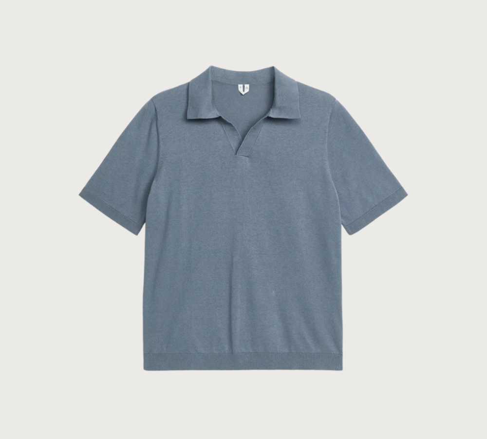 Arket Cotton Linen Polo