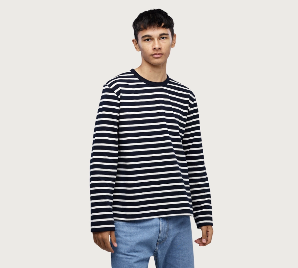 Community Clothing  Navy Breton