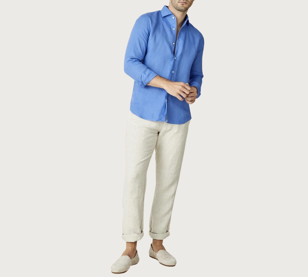 Luca Faloni Portofino Linen Shirt