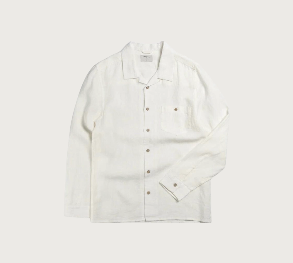 Percival Long Sleeve Cuban Linen Shirt