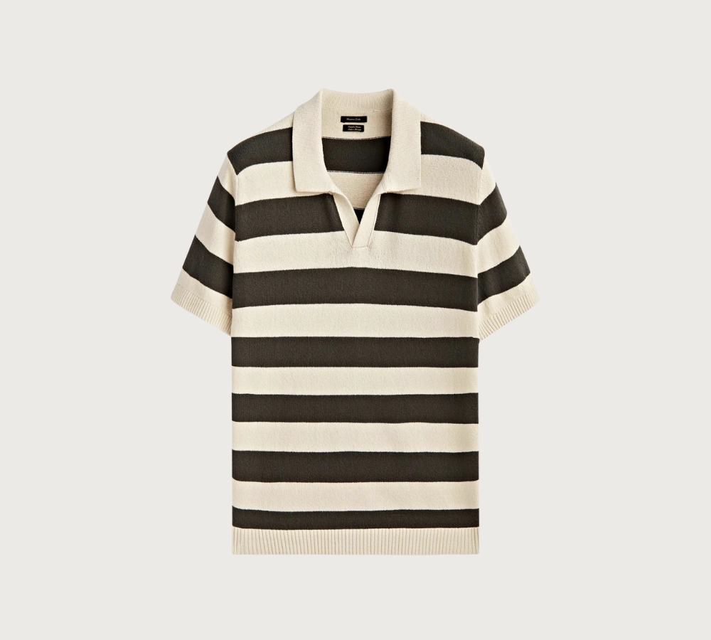 Massimo Dutti Striped Polo