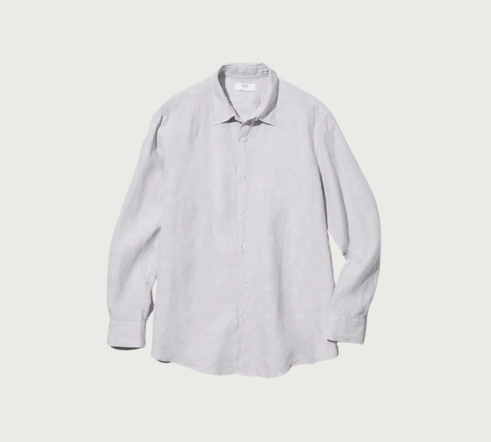 Uniqlo Premium Linen Regular Shirt