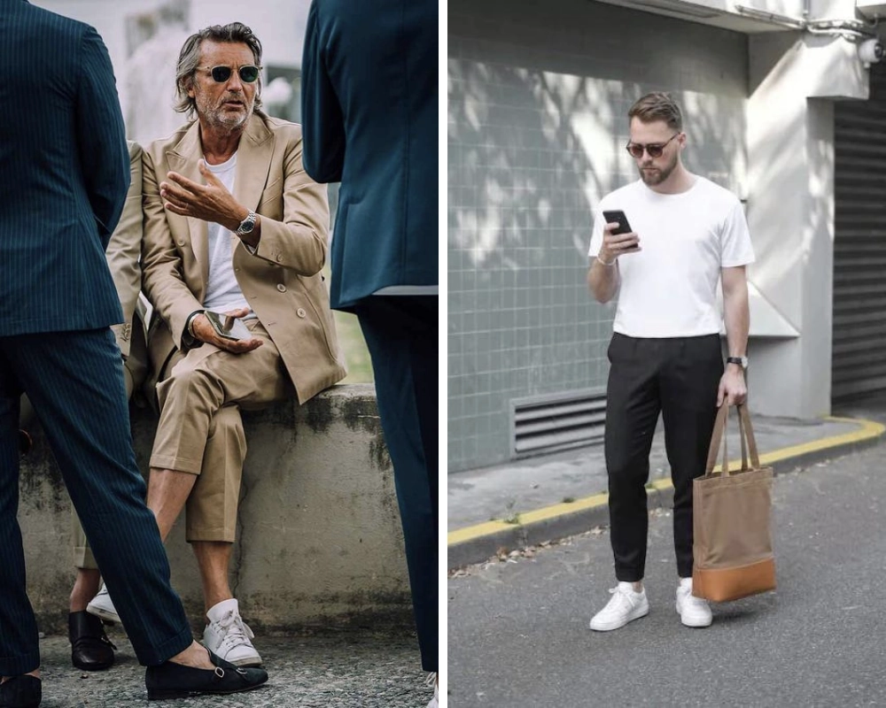 how to style a white tshirt