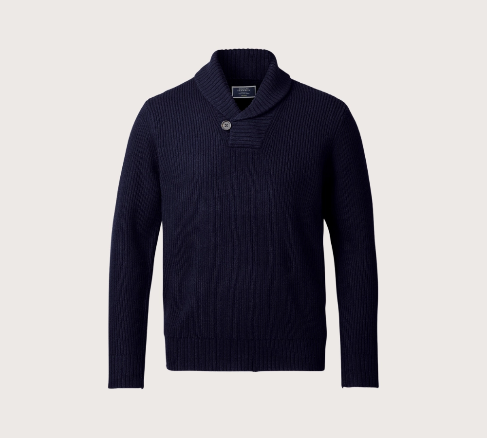 Charles Tyrwhitt Shawl Jumper