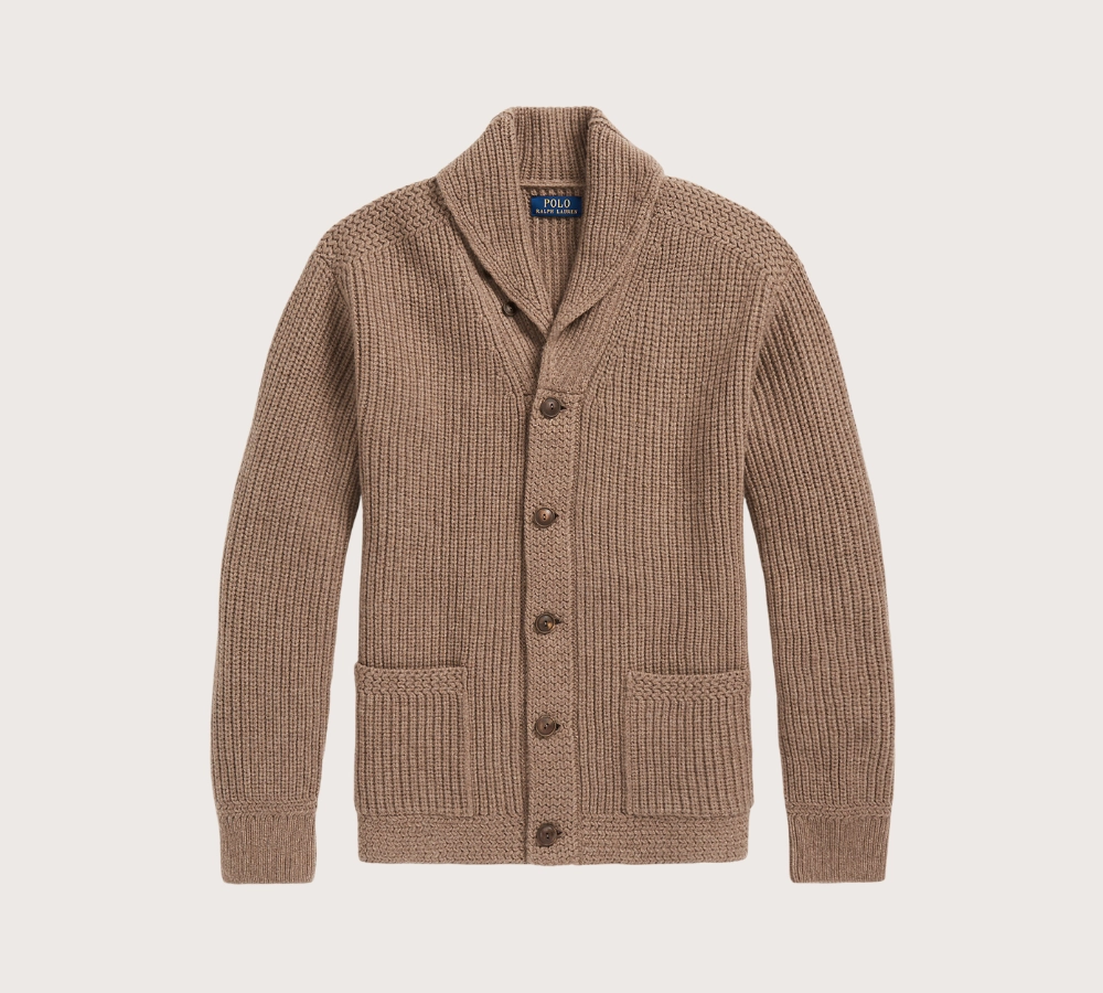 Ralph Lauren Cashmere-Wool Cardigan 