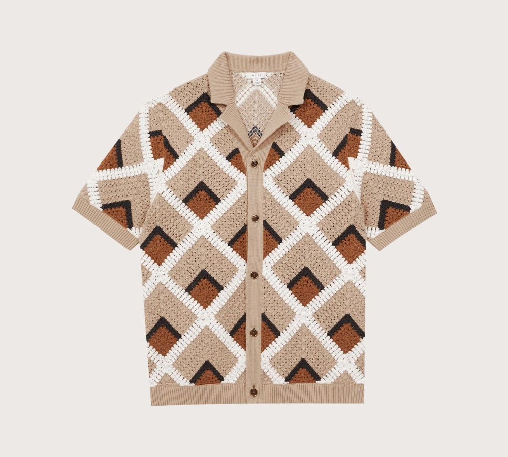 Reiss Locco Patterned Shirt