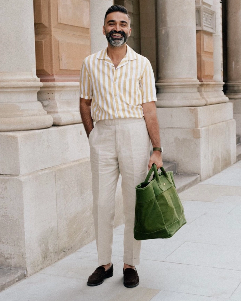 suede loafers in summer